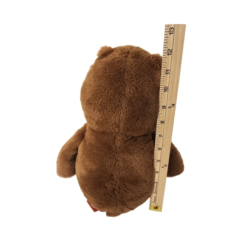 Giggle & Scope Brown Teddy Bear Plush Toy Sitting Stuffed‎ Animal